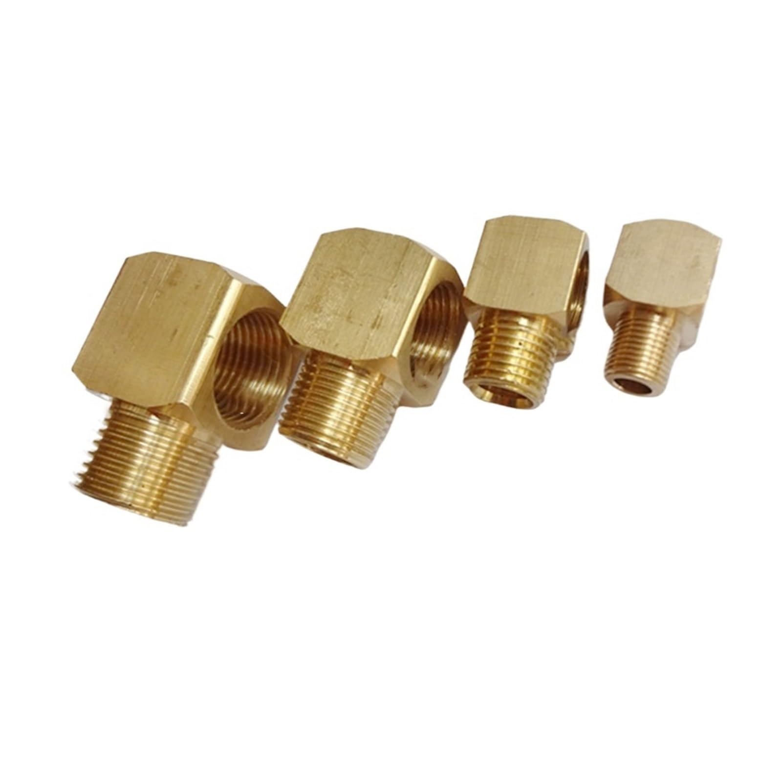 Conector de acoplamiento de latón de rosca macho a hembra de 1/8 pulgadas de 1/8 pulgadas de 1/4 pulgadas de 1/8 pulgadas de 1/8 pulgadas de pulgada
