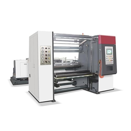 Máquina de corte de rolo não tecido máquina de embalagem multifuncional, rebobinador de corte automá