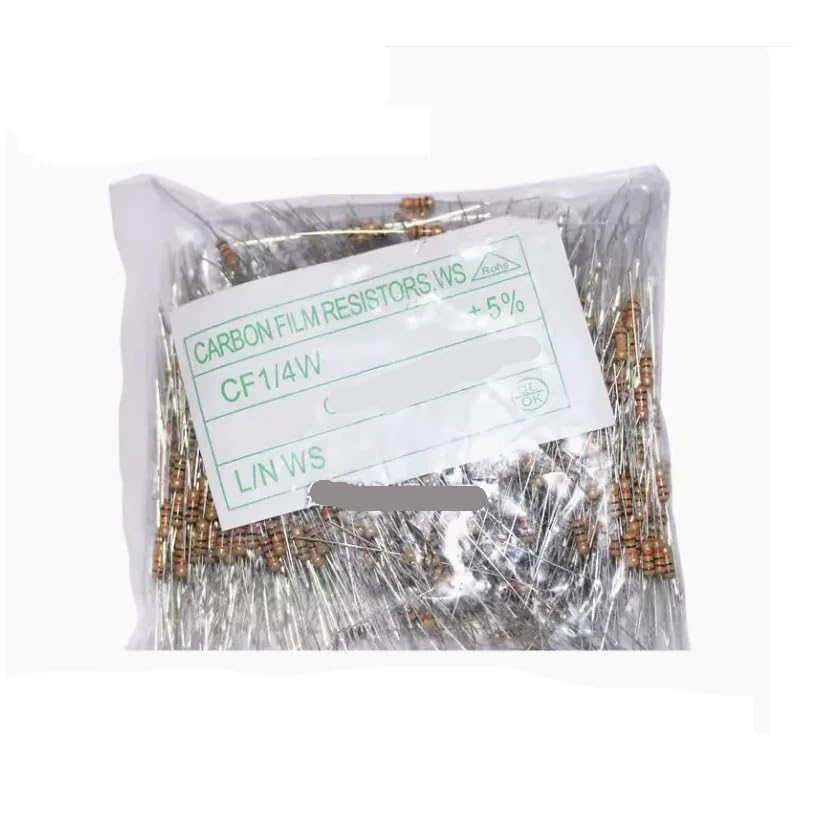 Résistance à Film de Carbone 7K5 ohm 0.25W en lot de 10 pièces pour circuit