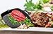 Bruntmor 13 Inch Non Stick cast iron Grill Pan, Induction Stove top grill plate, grilled pan for Sovetop, Outdoor Gridle Pan for Steak, and Meats.