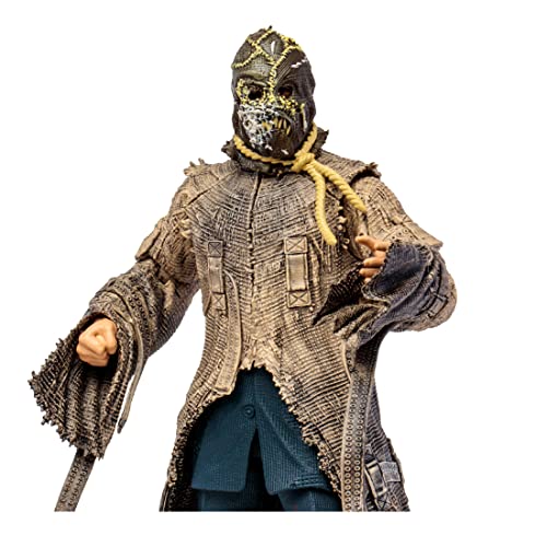 McFarlane Toys 7-Inch DC Dark Knight Trilogy Scarecrow Action Figure with 22 Moving Parts, Collectible DC Figure - Image 3