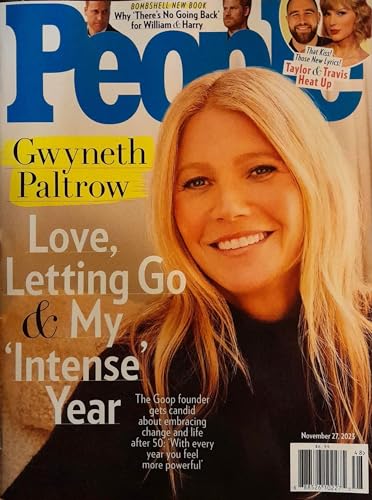 People Magazine 27 November 2023 Gwyneth Paltrow Love, Letting Go & My Intense Year People Magazine 27 November 2023 Gwyneth Paltrow Love, Letting Go & My Intense Year