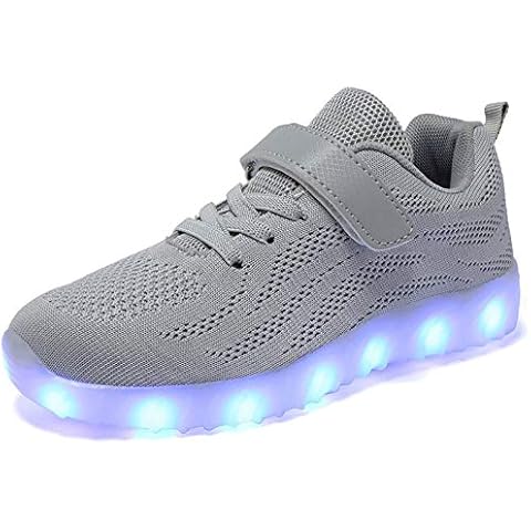 Nishiguang LED Light Up Sneakers for Kids Cover
