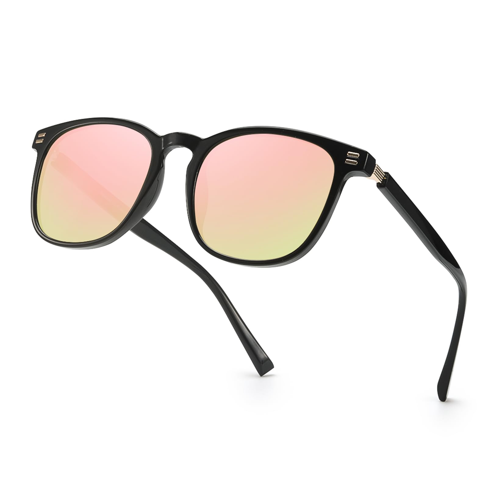 FIMILU 2 Packs Sunglasses for Women Polarized UV400 Protection Lens Big Frame Fashion Glasses Trendy Stylish Shade