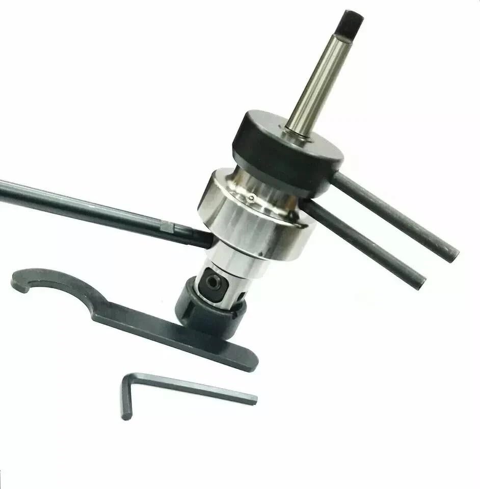 TUF - Precision Quality Reversible Tapping Attachment M3-M12 MT2 Shank | Self-Reversing Tapping Head | Adjustable Torque Clutch | Morse Taper MT2 | for Pillar Drill & Milling Machine