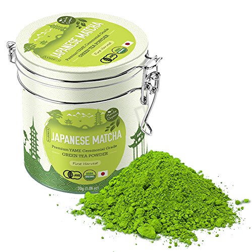 Premium Japanese Matcha Green Tea Powder - 1st Harvest Ceremonial HIGHEST Grade