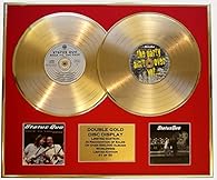 A stunning Double Gold disc display of the artist/s albums. Display features 2 different cd albums Each one comes with a COA