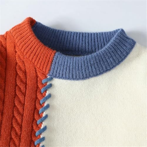 Men's Streetwear Ripped Sweater Korean Winter Hip Hop Sweaters Men Soft Warm Pullover2