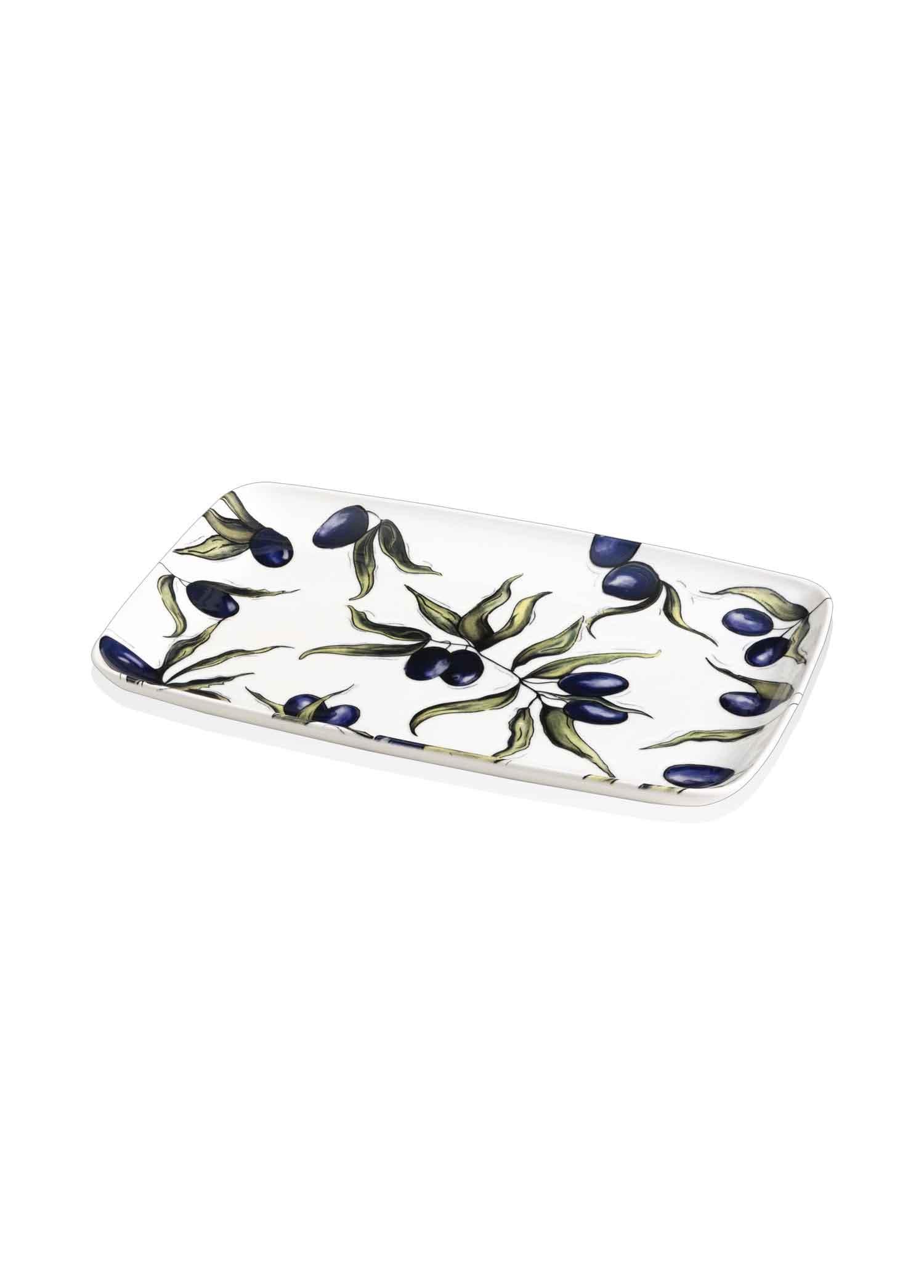 [marka] Olivos Dikdörtgen Servis Tabağı 31x20 cm OVS0016