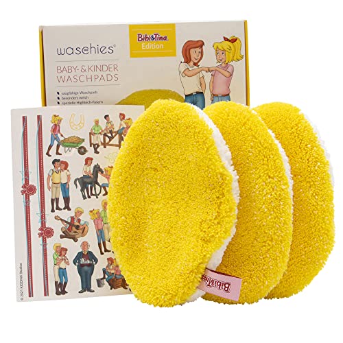 Waschies - Set di 3 panni riutilizzabili per la