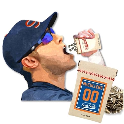 Baseball's Customized Seed Sack (Blue Orange) Fits in Your Back