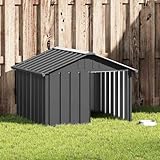 Cette niche durable est un endroit idéal et confortable pour que votre chien puisse se détendre et s'abriter de la pluie, du vent et du froid.
