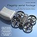 FPV Drone With VR Glasses Brushless Motor And Cool LED Lights Drones 2.4G RC Quadcopter Altitude Hold Obstacle Avoidance For Kids Adults