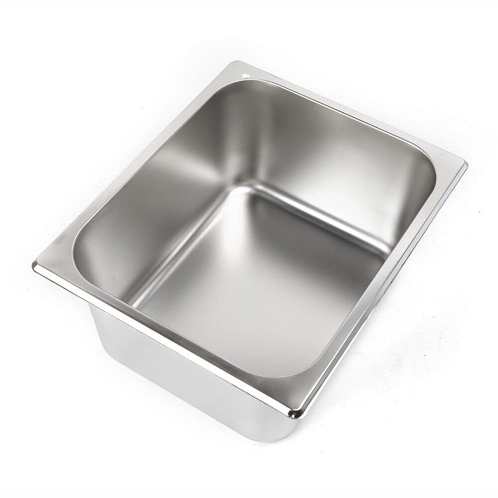 Freidora eléctrica profesional de acero inoxidable 2500 W 5,5 L Commercial termostato único tanque 60-200 °C freidora ajustable Fryer Deep Fry Freidora