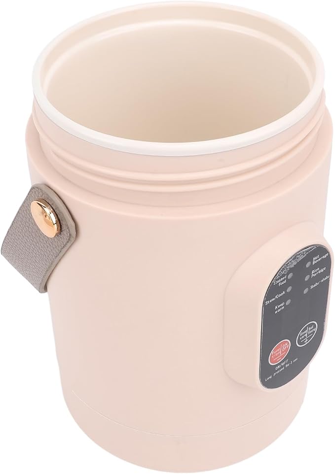 Olla Eléctrica Portátil con Tapa Visual para Cocinar Arroz, Huevos y Fideos miniatura 5