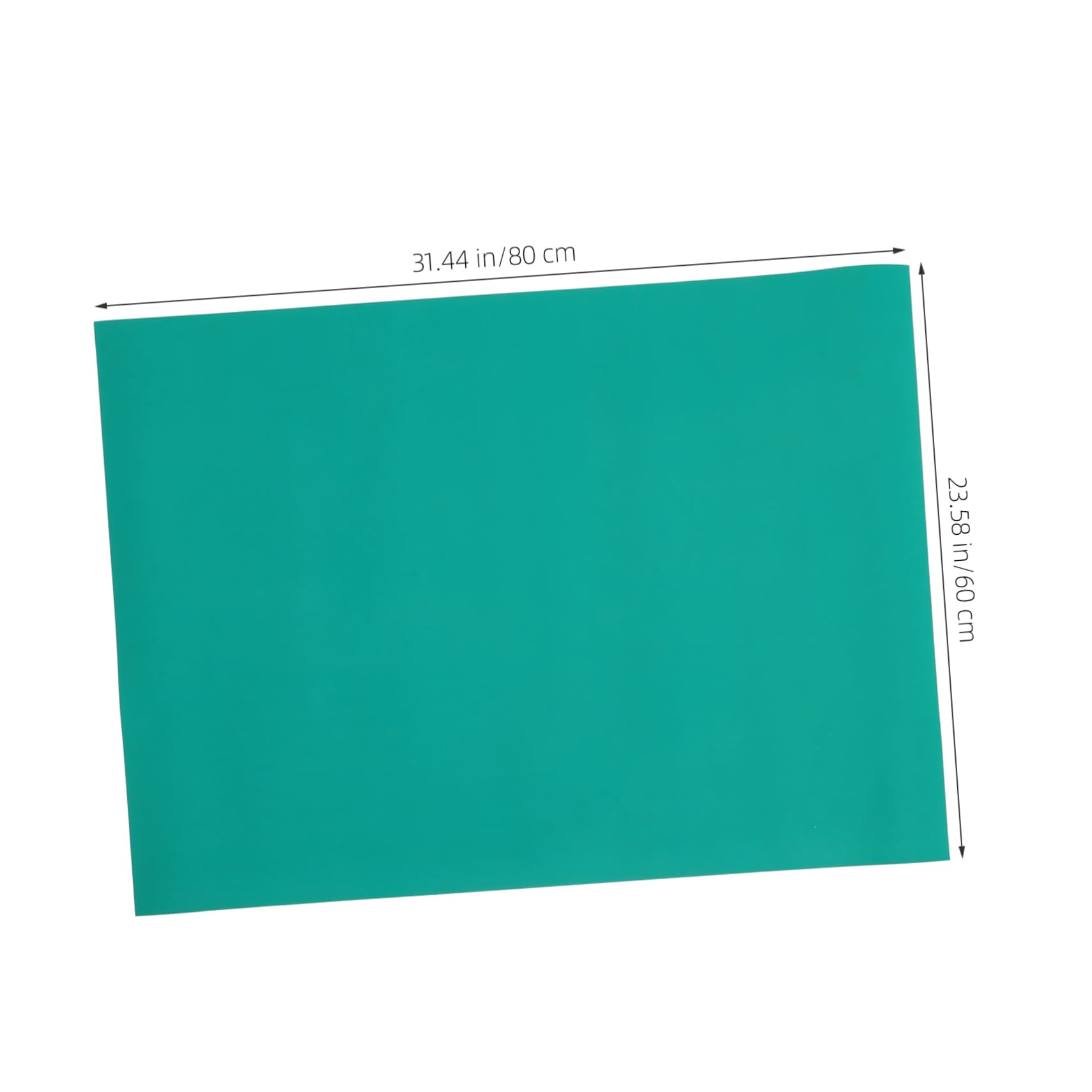 Alfombrilla Antiestática de Goma Verde para Laboratorio y Estanterías