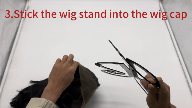 Plastic 3PCS Wig Stand,Black Wig Head Stand,Easy to Assemble Wig Stand Holder, Amazon.com: GenmeiFBH Plastic 3PCS Wig Stand,Black Wig Head  main image 3