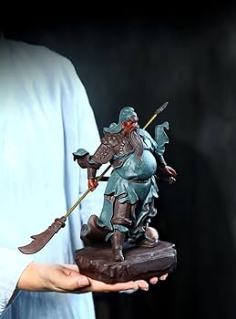 関羽像　置物　仏像　財武神 関羽 財神冠宇像 財武神 財 財神 三国志 中国 商売 風水 上質