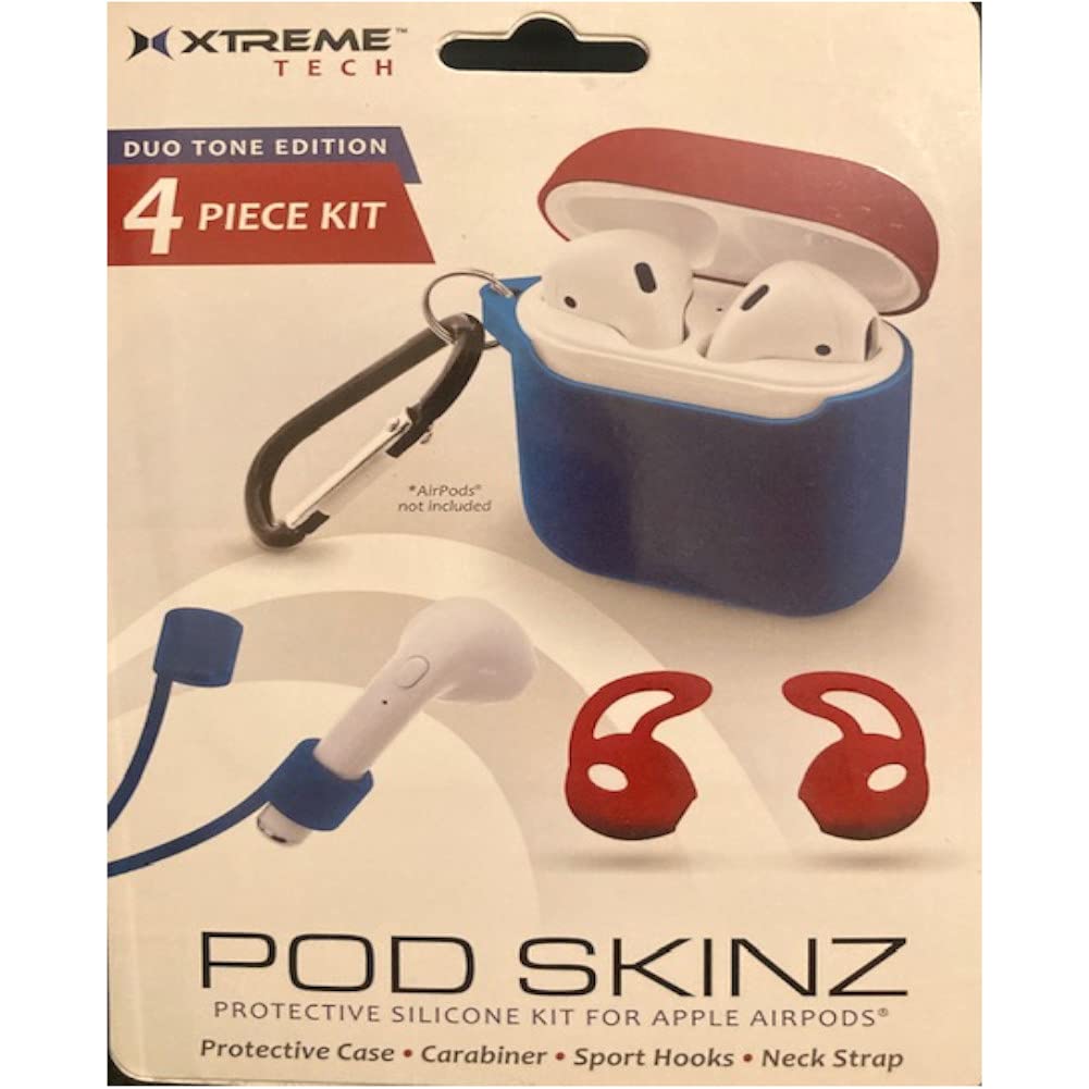 Xtreme Tech Pod Skinz (Red/Blue)