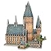 Wrebbit3D Harry Potter 3D Puzzle of Hogwarts Great Hall | Hogwarts Castle Collection |850 Jigsaw Puzzle Pieces | Build and Journey Through The Wizarding World