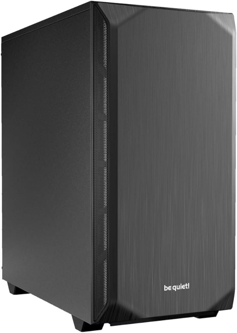 be quiet! Pure Base 500 ATX Midi Tower PC Case | Two Pre-Installed Silent Wings 2 Fans | Black | BG034