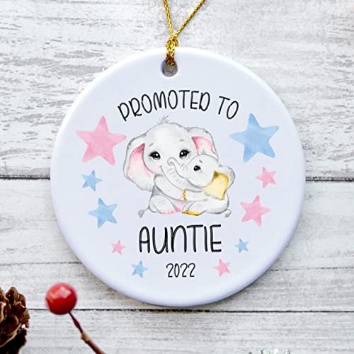 Promoted to Auntie Ornament