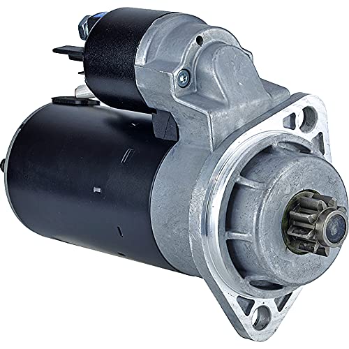 Démarreur Hatz 1D42 50496200 pour moteur diesel de chantier de type 12V 9 dents CW