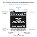 Bluetooth Audio Amplifier Board, ZK-TB21 2.1CH 50W x 2 +100W Subwoofer Power Amp with Treble and Bass Control, Bluetooth5.0 and AUX Inputs, Stereo Digital AMP for DIY Home Speakers