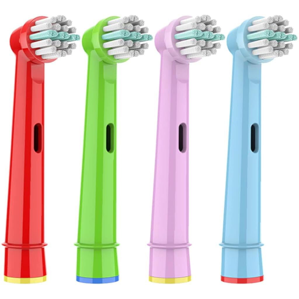 MAYCREATE® 4 Pack Kids Toothbrush Heads Compatible with Oral B Children Electric Toothbrush Head Replacement (B0D7CRB8QS) Amazon Price History, Amazon Price Tracker