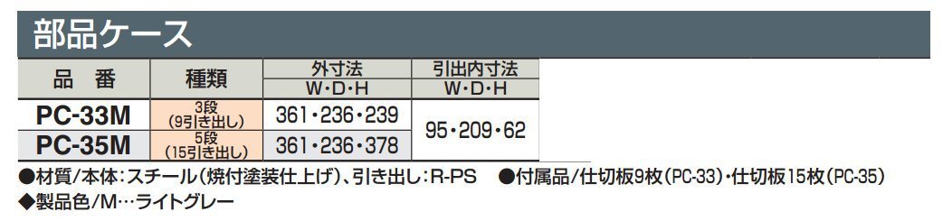 【数量限定】コクヨ 部品ケース 3段 3列 PC-33M Amazon | コクヨ 部品ケース 3段 3列 PC-33M | 収納ケース | 文房具