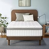 ETONEX 12 Inch Twin Mattress Cooling Gel Memory Foam and Pocket Spring Hybrid Mattress in a Box Medium Firm CertiPUR-US Certified Foam (Twin, 12in)