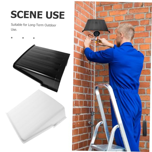 Protector de cámara de plástico para exteriores con cobertura impermeable pack de 2 unidades 3