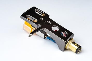 Titanium plated Headshell, mount, cartridge and stylus, needle for Pioneer PLX-1000, PL-518, PL-530, PL-A35, PLX-500, PL-560, PL-200, PL-516, PL-255, PL-200X, XL-A700, PL-A45D, MADE IN ENGLAND