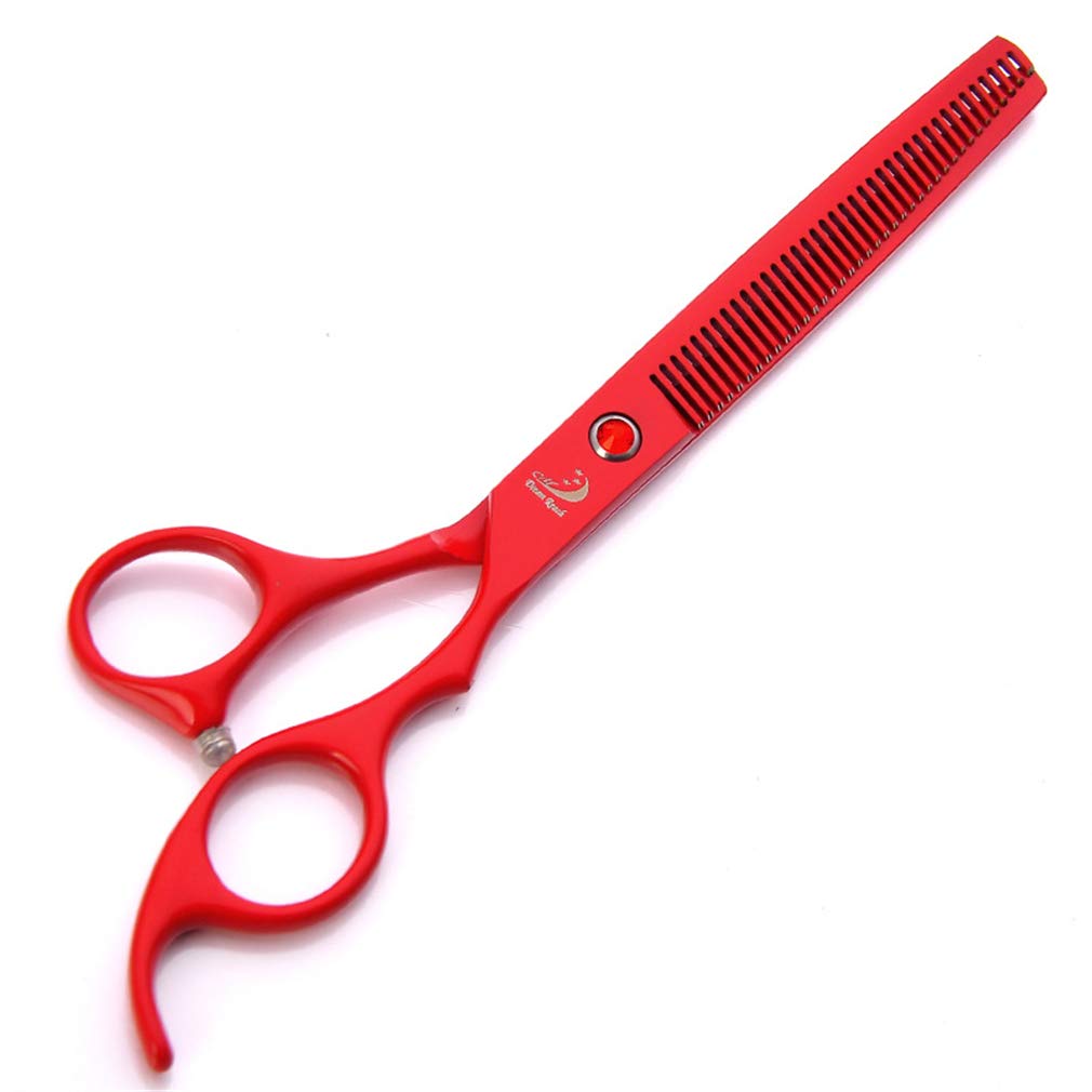 7.0 inch Governare Dell'animale Domestico Forbici, Acciaio Inossidabile di Taglio dei Capelli Diradamento Haircut Strumenti Pet Trimmer Kit, per Il Gatto del Cane E più Animali Domestici