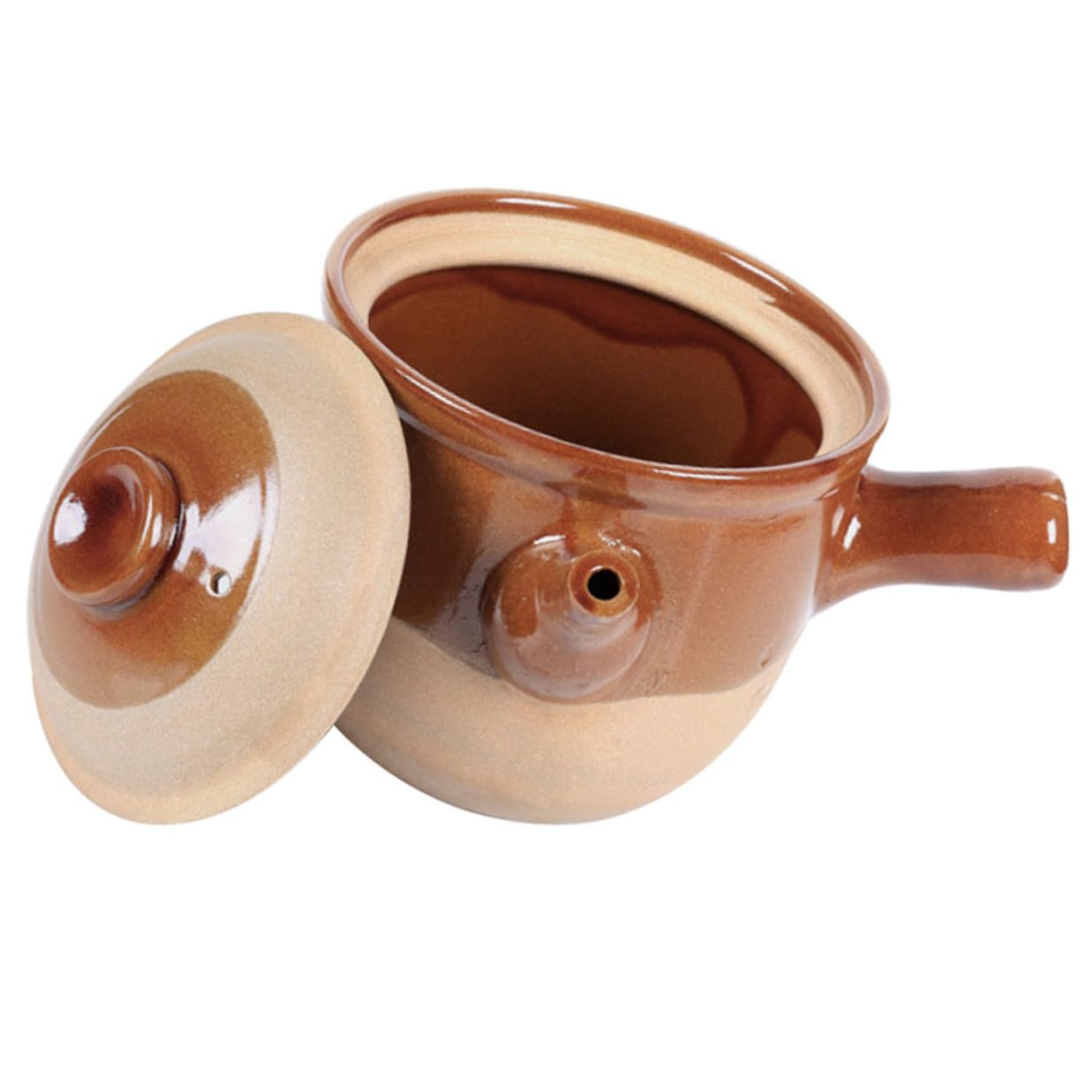 Casseruola per Decotti in Terracotta da 1, 5 in Argilla
