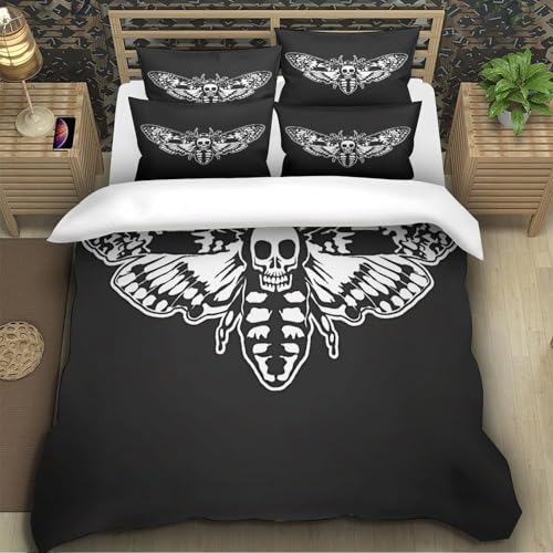 Housse de couette athlète de ski vibrant pour chambre d'ado
