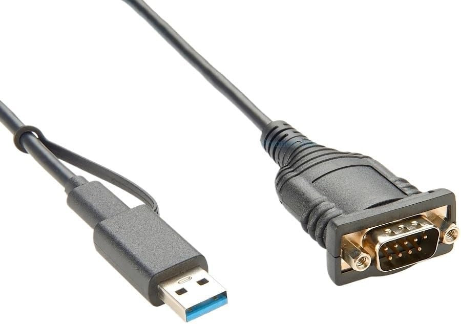 USB to RS232 Serial Adapter with FT232 Chipset USB to RS232 DB9 Male Converter Cable