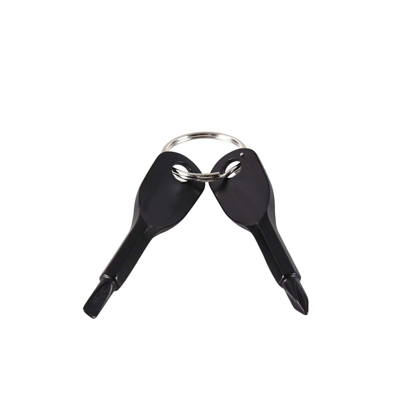 Mini Screwdriver, EDC Screwdriver Set Keychain Screwdrivers EDC Stainless Screwdriver Set for Homeowners