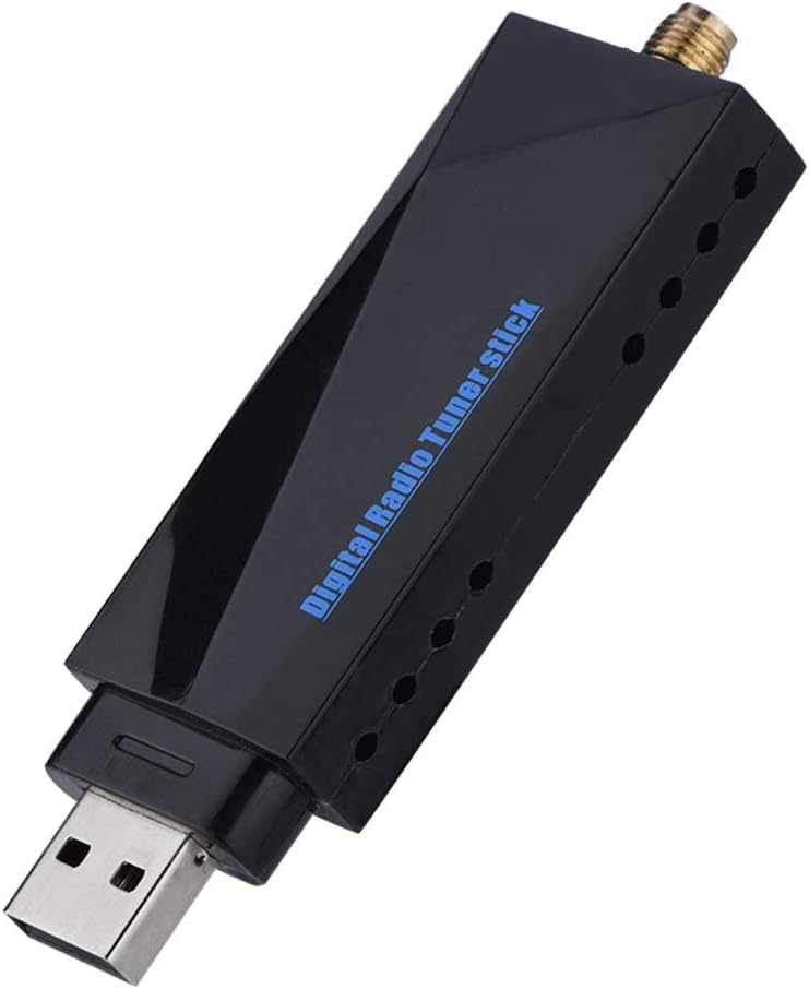 DAB Receiver, Car Radio DABDAB+ Digital Radio Antenna Receiver for Car System, USB Port, SMA Connector