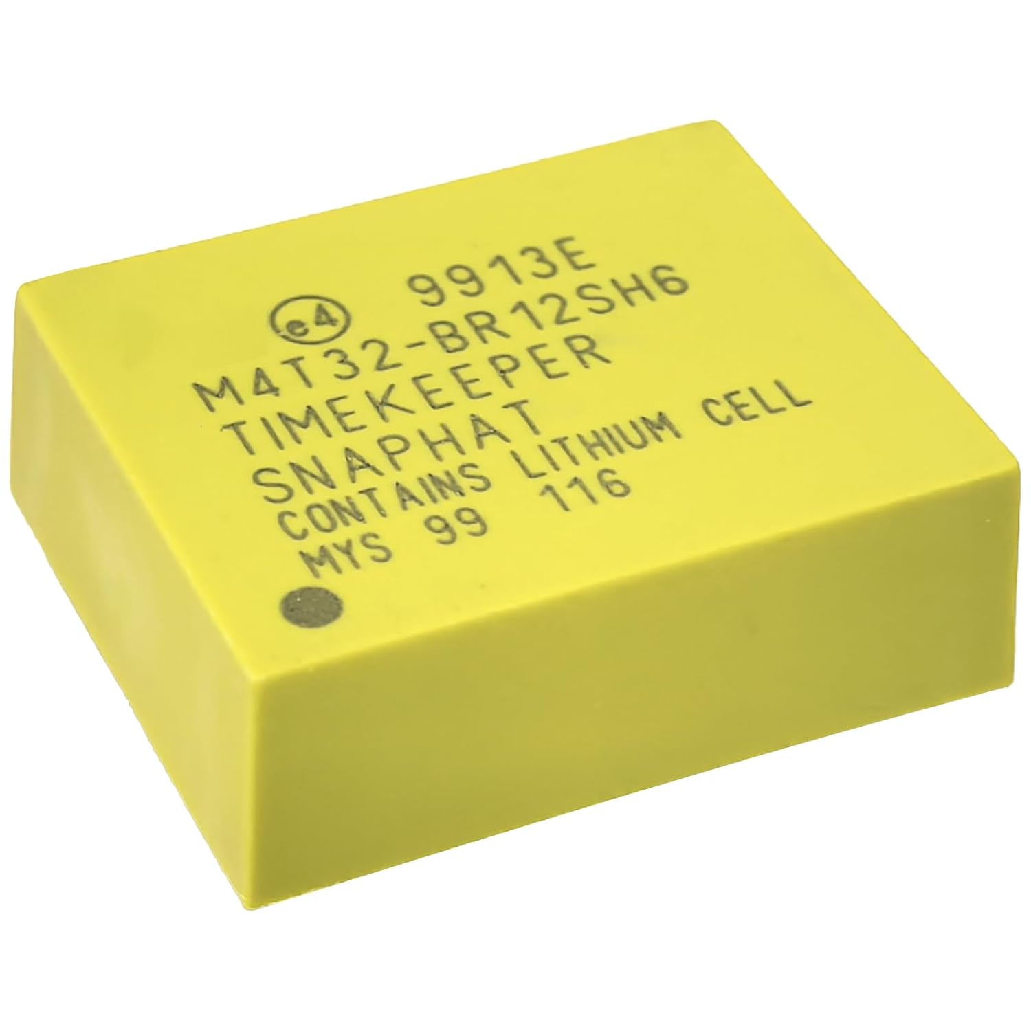 M4T32-BR12SH6 RTC Module (1-Pack), 2.8V 4-Pin Detachable Clock Integrated Circuit Component, Backup Energy Reservoir for Industry Standard Sockets, Restores System Timing