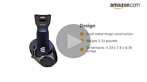 Amazon.com: EPOS I Sennheiser GSP 602 – Wired Closed
