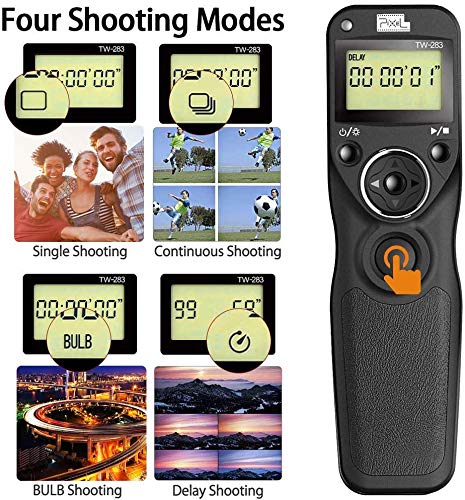 Pixel Timer Shutter Release Remote Control Tw283-S2 Remote Release For Sony A58 A7 A7Ii A7R A7Rii A7S A3000 A5000 A5100 A6500 Rx100Ii Hx300 Hx400V Hx50V Hx90V Rx100Miii #TOP1