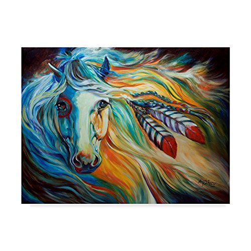 Breaking Dawn Indian War Horse by Marcia Baldwin