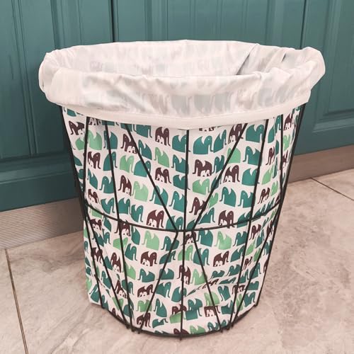 Image of Mama Koala Pail Liner for Cloth Diapers, Reusable and Washable Waterproof Pail Liner with Strap for Diaper Pails, 2 Pack(B003M)