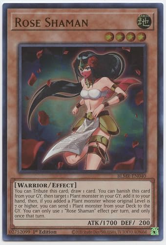 Rose Shaman - BLMR-EN040 - Ultra Rare - 1st Edition
