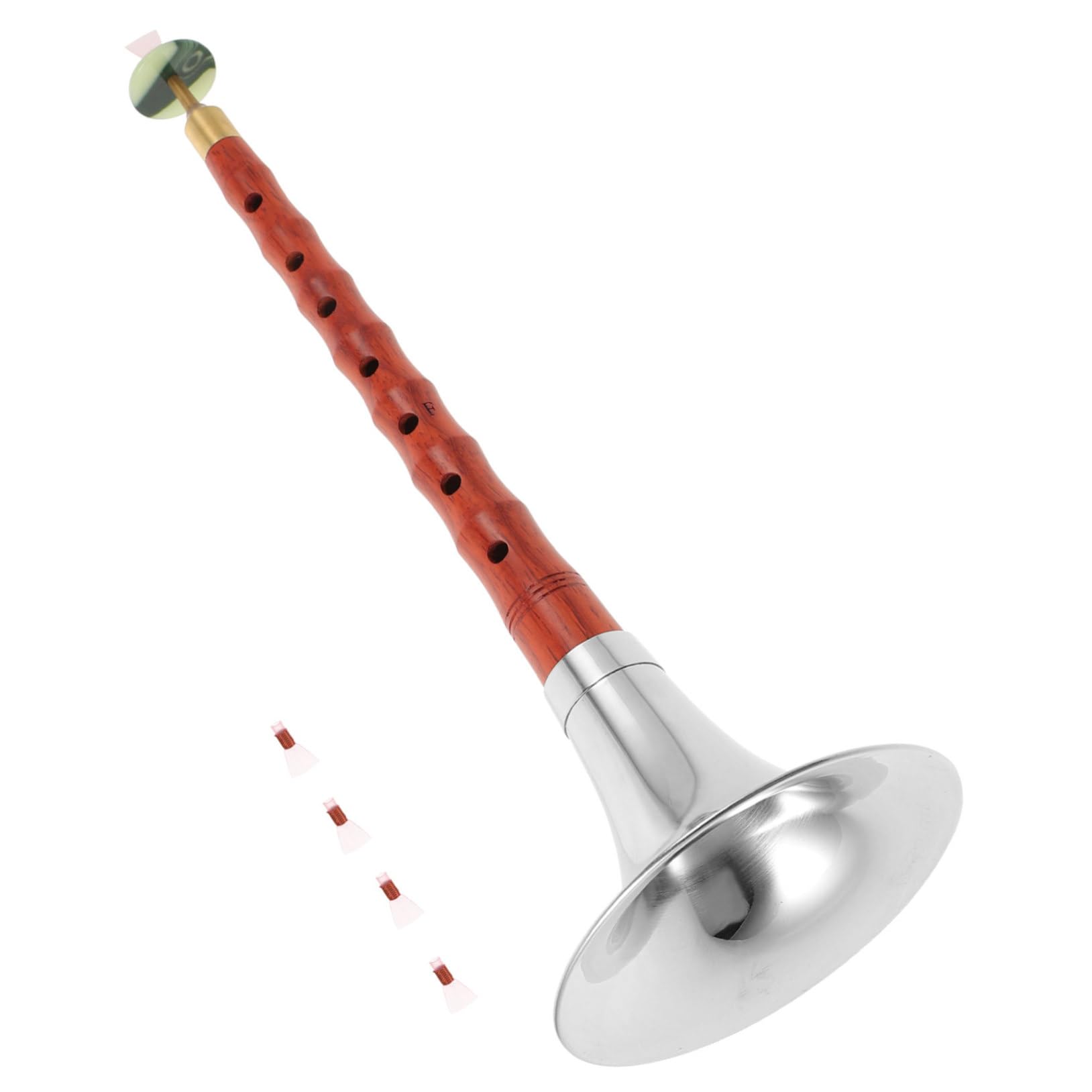 NULYLU Beginner Boys and Girls Musical Toys Wooden Ethnic Wind Instrument for Boys and Girls Random Color