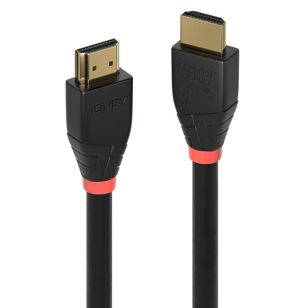 LINDY 41072 15m Active HDMI 2.0 18G Cable, Black