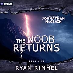 The Noob Returns Audiolibro Por Ryan Rimmel arte de portada
