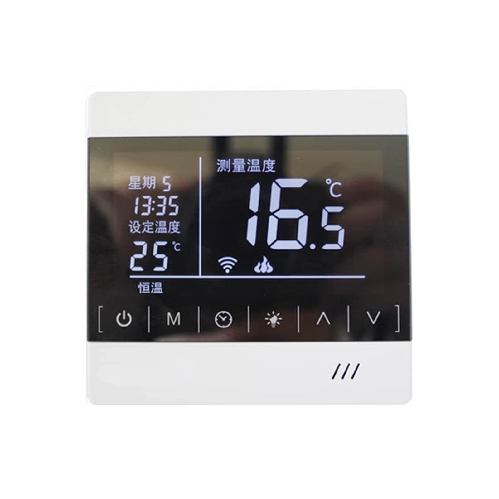 Czujnik termometru, Tuya Wi-Fi Smart Thermostat Controller temperatura woda podłogowa podłoga elektryczna ogrzewanie ściany Kotoł LCD Panel sterowania temperaturą(899W WiFi)