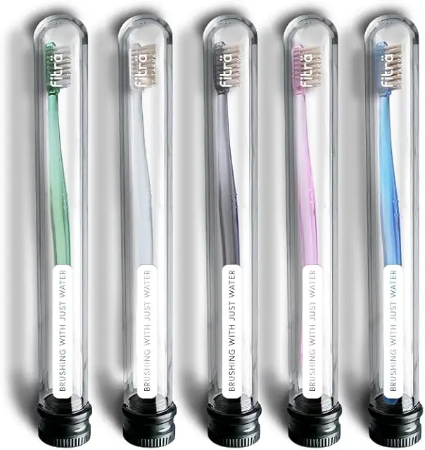 Fiträ Miswak Toothbrush - Natural Oral Care with Soft Bristles, Family Pack